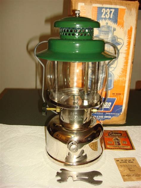 coleman no.237 single burner with metal box|coleman 237a lantern review.